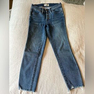 High waisted Madewell jeans